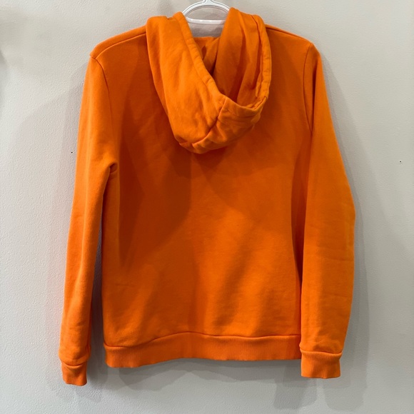 REEBOK Over the Head Hoodie with Large Logo Orange - Picture 9 of 10